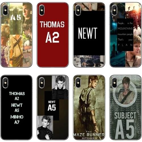 Newt maze runner Accessories Phone Case For Huawei P30 P20 Pro P10 P9 P8 Lite Y5 Y6 Y7 Y9 P Smart Plus 2018 2019