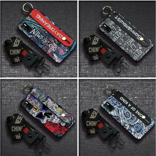 Wristband Graffiti Phone Case For Cubot P40 Soft TPU Fashion Design Anti-dust For Woman New Silicone