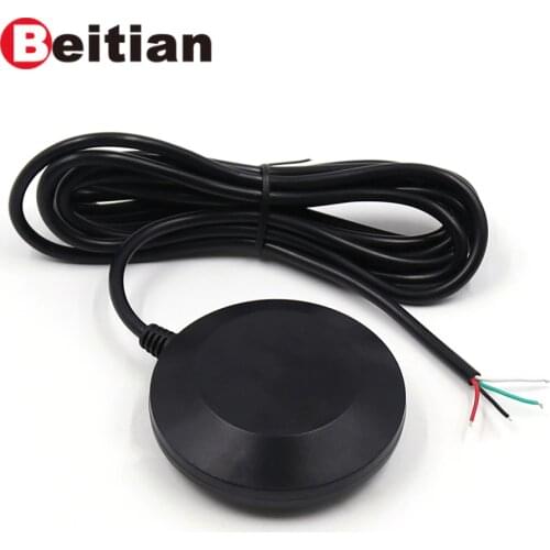 BEITIAN GNSS GLONASS GPS receiver 4 Cable:Red VCC, Green RX, White TX, Black GND, waterproof, BN-80N