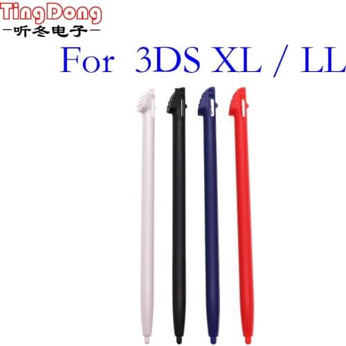 TingDong 4 Color Game Console Plastic Touch Screen Stylus Pen For Nintend 3DS XL LL Game Accessories