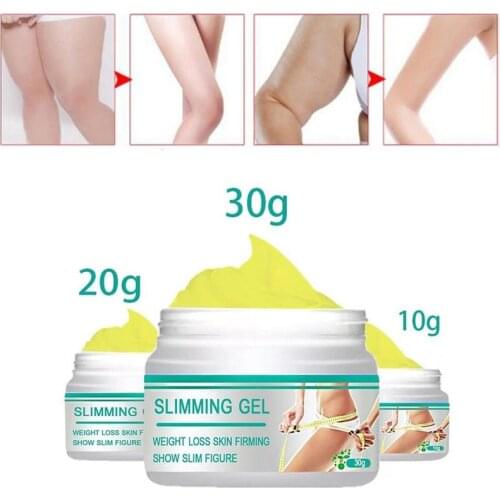 Ginger Slimming Cream Weight Loss Skin Firming Moisturize Massage Gel Professional Navel Arm Leg Beer Belly Fat Burning Cream