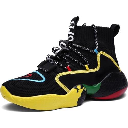 Man Sneaker For Men Brand Outdoor High Top Shoes Elasticity Warm Winter Walk Casual Shoes Male Shoes Trend Zapatos Hombre 47 48