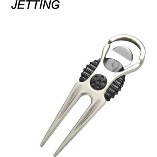 HOT Stainless Steel 1 x Golf divot tool Golf Club Ball Putting Fork Divot Lawn Repair Golfer Kit