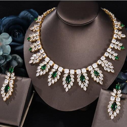 Missvikki Dubai Italian Gorgeous Necklace Earrings for Noble Luxury Women Bridal Wedding Party Show Jewelry Sets High Quality