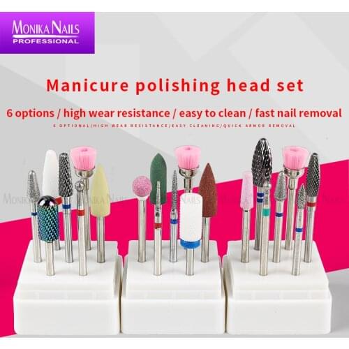 Monika Nails Professional Accessories And Drill Bits For Nails