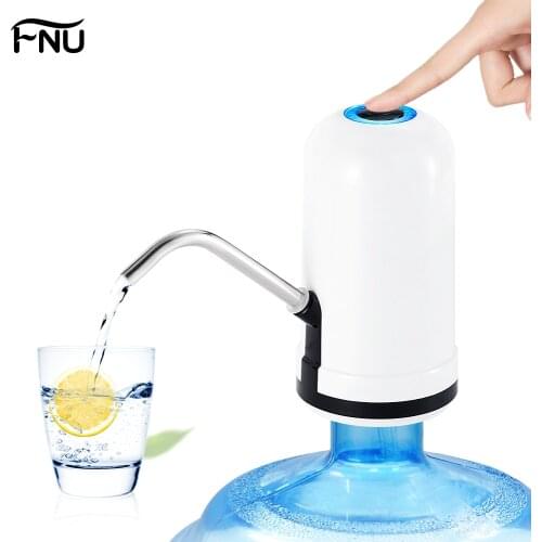 Water Bottle Pump USB Charging Automatic Drinking Water Pump Portable Electric Water Dispenser Water Bottle Pumping Device Switc