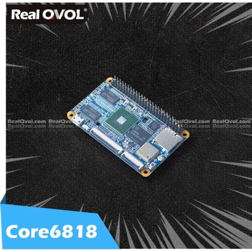 RealQvol Friendlyelec Core6818 1GB RAM 8GB eMMC Industrial Applications Gigabit Development Board Bluetooth Android S5P6818
