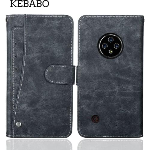 Luxury Wallet Doogee S35 Case 5" Vintage Flip Leather Business Protective Cover For Doogee S35 Case Phone Holder