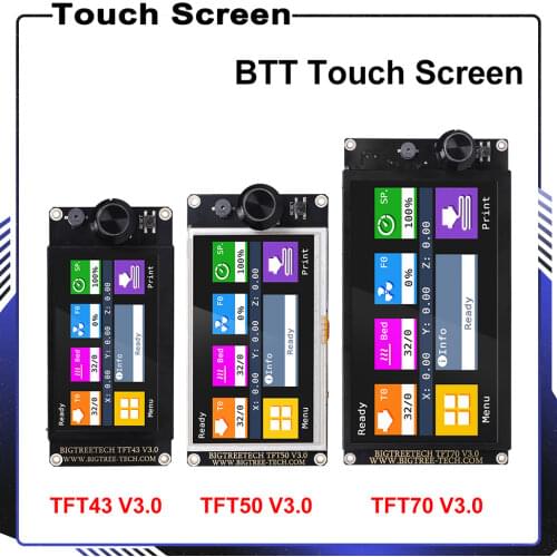 BIGTREETECH TFT43 V3.0 TFT50 TFT70 Touch Screen 12864 LCD 3D Printer Parts MKS TFT70 For SKR V1.4 Turbo SKR MINI E3 Ender 3