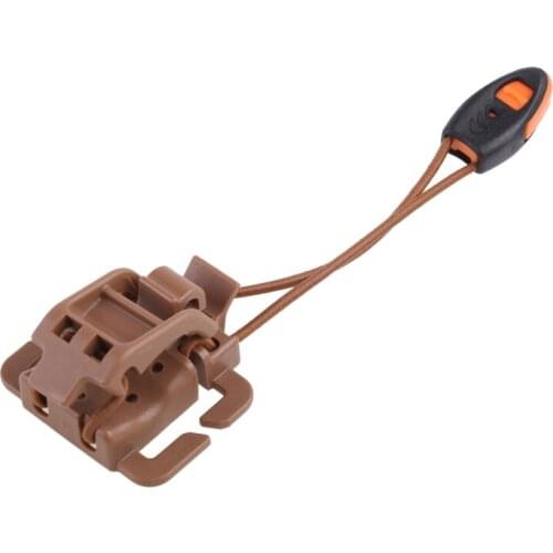 Y4UA Backpack Clip with Whistle Light Backpack Binding Buckle for Outdoor Fixing Equipment