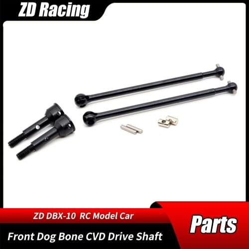 ZD Racing DBX-10 Desert Buggy Off-Road Vehicle Refit Parts Front Dog Bone CVD Drive Shaft 7503 for 1/10 RC Model Car Accessories