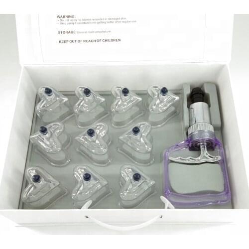 10 Pieces Love-star Shape Cupping Cups Set Suction Cups Jar Set Plastic Vacuum Suction Therapy Cupping Set Cans for Massage