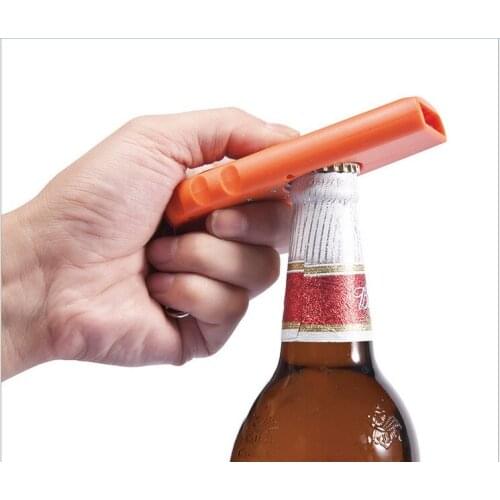 240pcs/lot Creative Plastic Ejection Beer Bottle Opener Kitchen Tool with a Handy Key Chain Party Supplies Worldwide Store