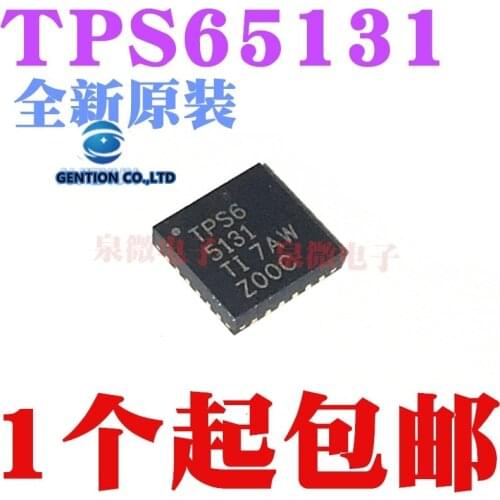 5PCS TPS65131RGER TPS65131 VQFN24 positive and negative output DC-DC converter chip in stock 100% new and original