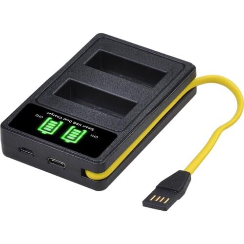 BLS5 BLS50 BLS-5 BLS-50 Battery Charger with Type-C for Olympus PEN E-PL5 OMD-EM10 E-PL3 E-PL6 E-PL7 E-PM2 E-M10 Stylus1