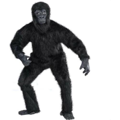 Chimpanzee Orangutan Mascot Costume Animal Furry Suit Party Game Costume Carnival Halloween Christmas Easter Advertising Costume