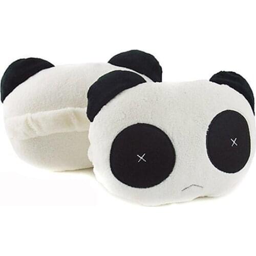 Lovely Creative Panda Auto Car Neck Rest Cushion Headrest Pillow Mat car accessories Neck Pillow
