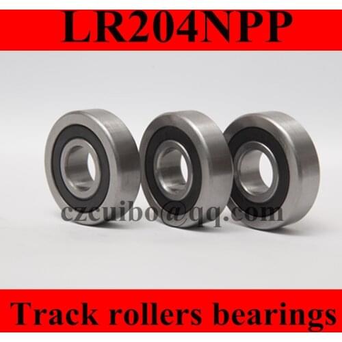 LR204NPP track roller bearings size:20*52*14mm LR204
