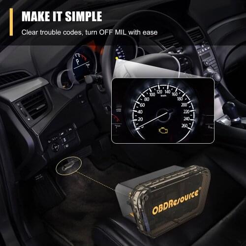 P04 Mini OBD2 Code Reader ELM327 V1.5 Car Engine Scanner System Automatic OBDII DTC Cleaner Erase Code Diagnosis Scan Tool