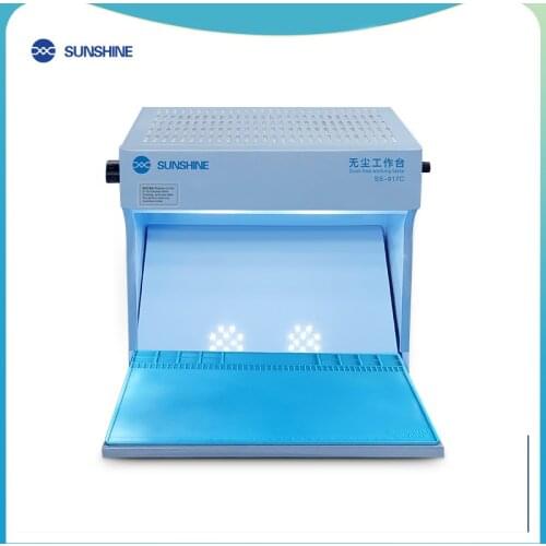 SUNSHINE SS-917C dust-free workbench mobile phone repair fitting separator cover LCD screen filter purification operation room