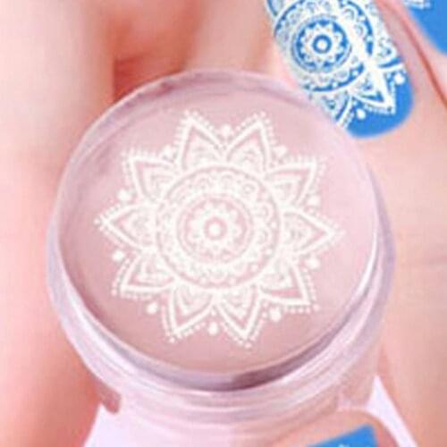 Nail Art Stamper Reusable Convenient Easy to Use Nail Tool Stamp Seal for Fingernails Nails accessories and tools