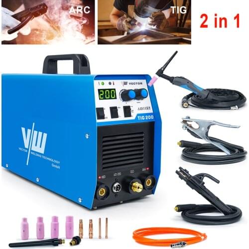 Tig Welder 200Amp ARC MMA Stick 170 Amp Welding Machine IGBT DC TIG DC welding MMA inverter device