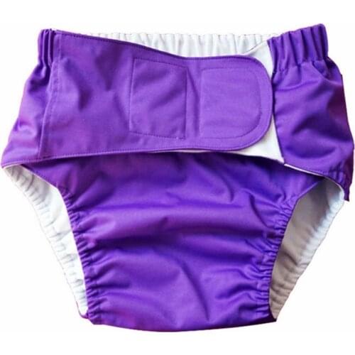 Patient Nursing Underpants Washable Velcro Unisex TPU Waterproof Adults Large Size Postoperative Recovery Diapers Easy To Wear