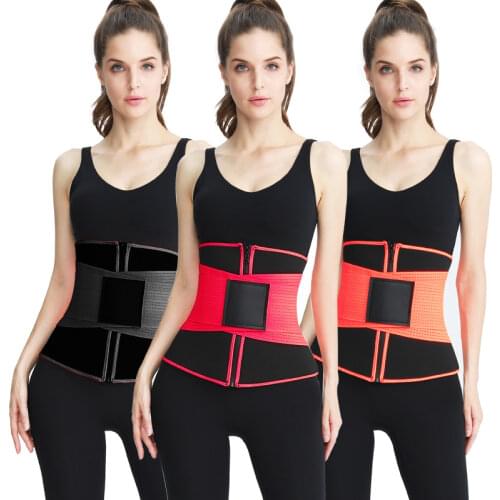 High Quality Sports Sweat Waist Trainer Belt Body Shaper Bodybuilding Protection Gear Fitness Equipment Gym Accessories Women