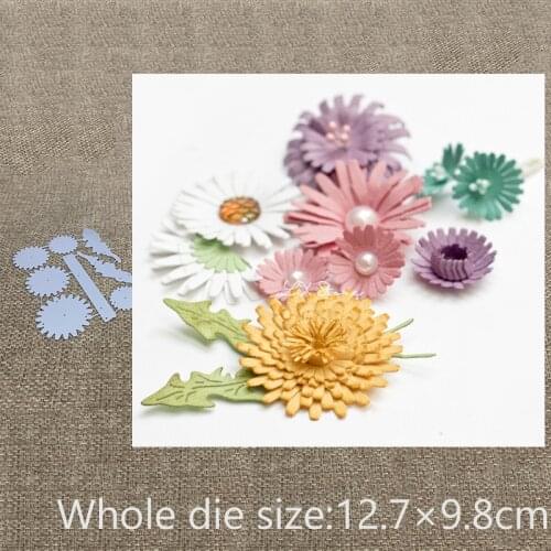 XLDesign Craft Metal Cutting Die Stencil leaf flower decoration Scrapbook Paper Card Craft Album DIY Embossing Die Cuts