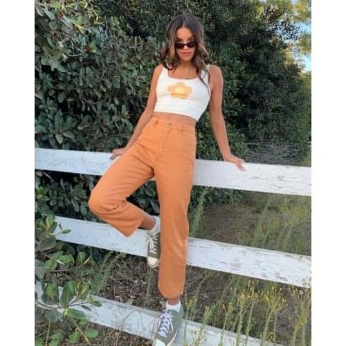 Womens White Camisole Flower Print Sleeveless Cropped Vest For Vacation Dating Party Vacation Travelling Photography S M L XL