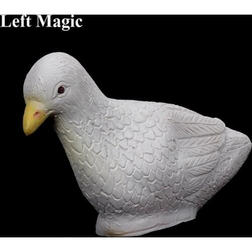 Living Rubber Latex Dove life-like magic tricks doves stage show humor props appearing illusions gimmick Accessories E3059