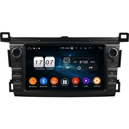 8" 2 Din Android 10.0 Car DVD Player For Toyota RAV4 2013 Multimedia Player 8 Core Car Stereo Radio Audio Navigation DSP 4+64G