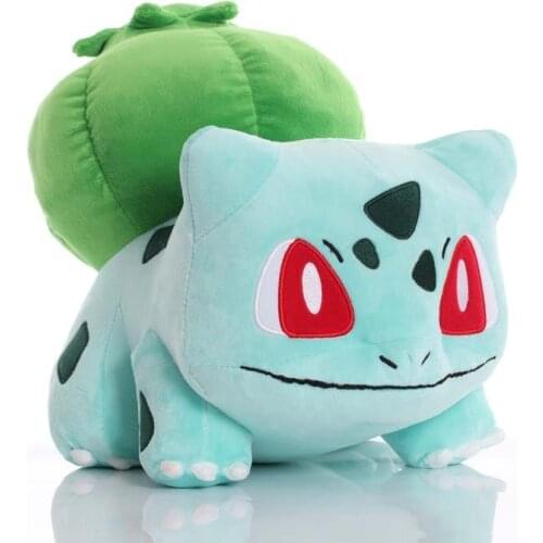 Big Size 30cm TAKARA TOMY Pokemon Bulbasaur Plush Toys Soft Stuffed Animals Toy Doll Birthday Gifts for Children Kids