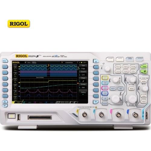 RIGOL DS1074Z-S Plus 70MHz Digital Oscilloscope 4 analog channels