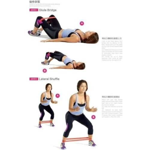 Resistance Band Strength Training Belt Latex Sports Fitness Rubber Bands Gym Equipment XR-Hot