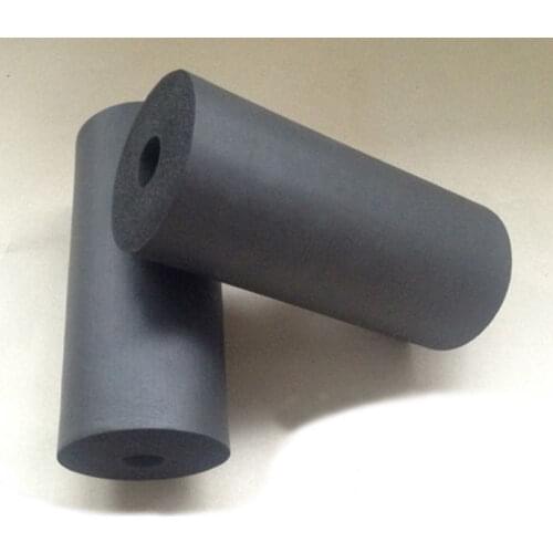 Fitness Equipment Smooth Handle Grips Pipe Sponge Foam Rubber Tube Wrap Black Cover Guard 2pcs