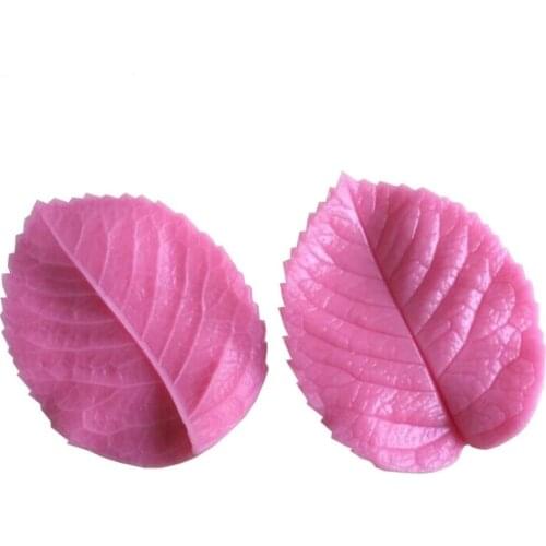 Leaf Press Mold Shaped Silicone Mold Cake Decoration Fondant Cake 3D Food Grade Silicone Mould