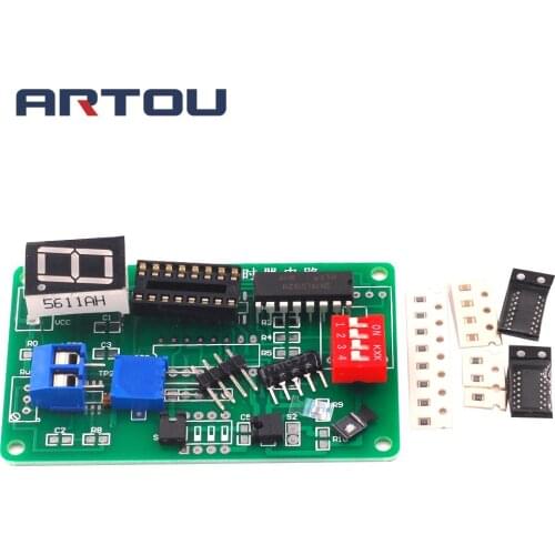 Digital Timer Circuit Kit 74LS192 Electronics Kit with Simulation DIY Training Kit