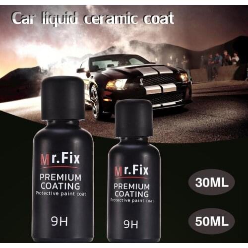 30ML 50ML High Density Mr. Fix Upgraded 9H Car Polish Liquid Crystal Set Density Car Super Hydrophobic GLass Coating