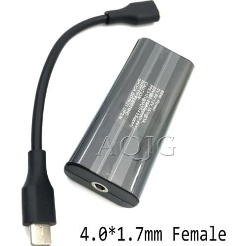 Newest Adapter Converter 45W Max DC Charger MINI Adapter Female To USB Type C Male Adapter For Lenovo 4.0*1.7 For xiaomi huawei