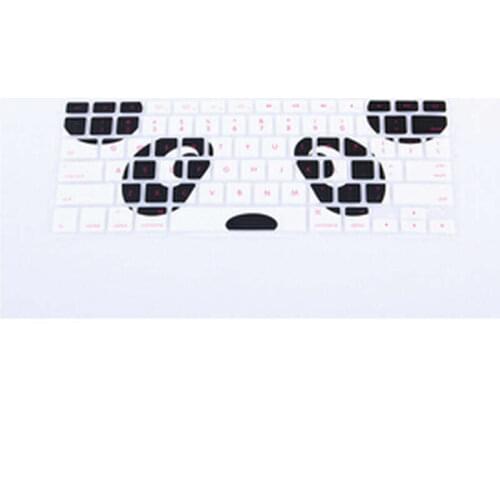 Panda Silicone Keyboard Cover Skin Protector Protective Film For Apple Macbook Pro Air Retina 13" 15" 17" F Air 13 Retina 13