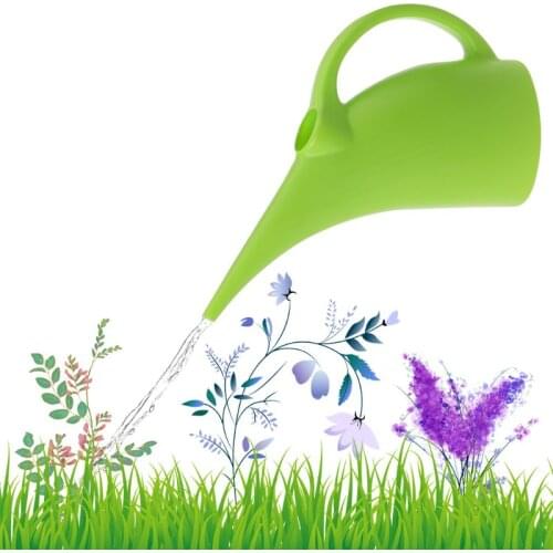 Plastic Large Capacity Long Spout Kettle Watering Can Elegant Flower Plant Watering Pot Sprinkler Home Garden Supplies Tools