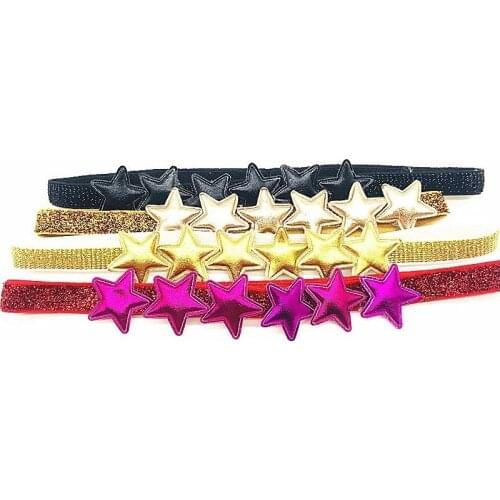 1 PCS New Stars Baby Headbands Girls Elastic Hair Bands Hair Accessories Cute Princess HairBands Children Headwear