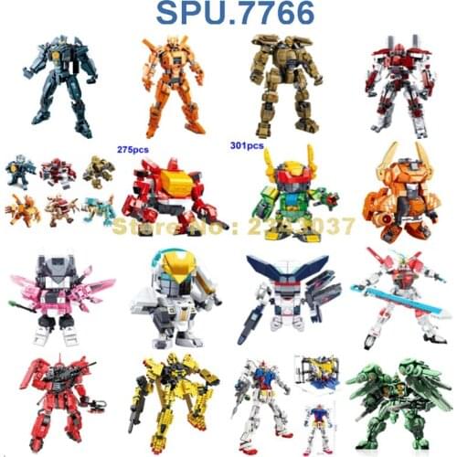 Sluban Deformation Robot Spaceship Building Blocks Toy