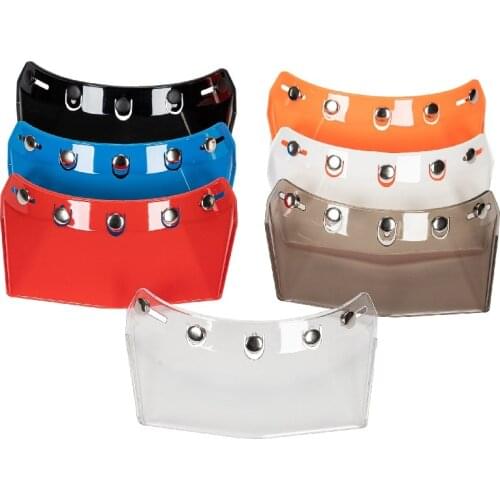 Uinverse 5 pin helmet peak fits for Rretro motorcycle helmet 6 color available light weight durable helmet peak