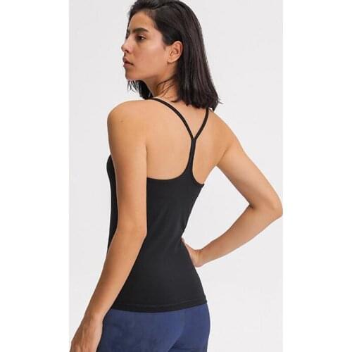 Sports Yoga Tank with Built in Bra Womens Quick Dry Thick Material Sleeveless Shirt Gym Tank Tops