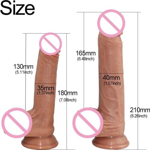 Goods for adults dildos suction cup thick dildo realistic big phallus rubber penis adult erotic Sex toys for women adult toys