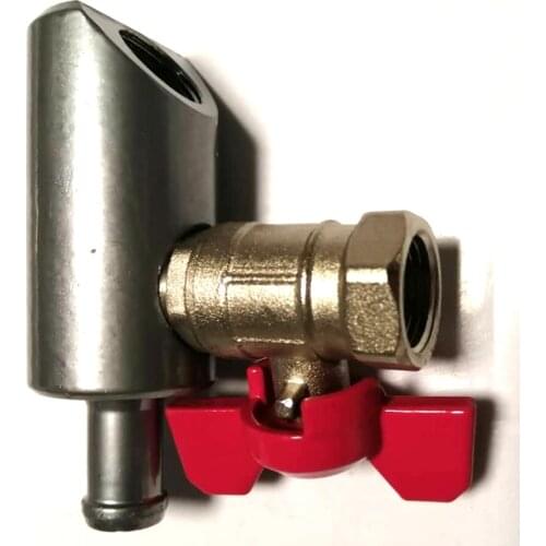Three way valve for portable sandblaster 5gallon/10gallon/20gallon sandblasting tank
