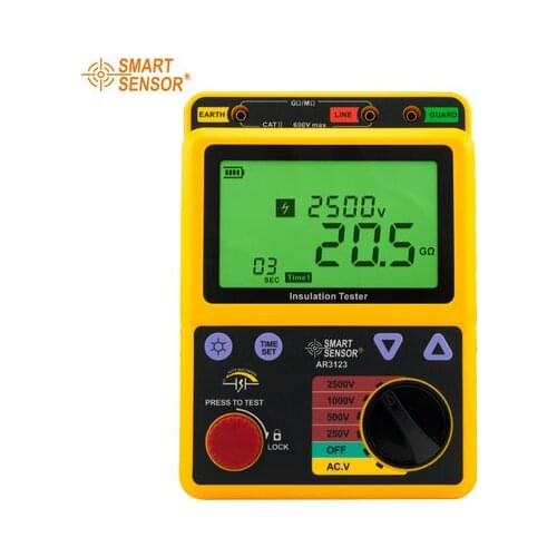 Smart Sensor Fast shipping Voltage Insulation Tester AR3123