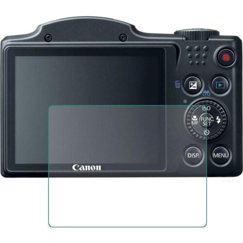 Tempered Glass Screen Protector for Canon Powershot SX170 SX400 SX410 SX430 IS SX510 SX500 SX530 HS Camera Screen Film Cove